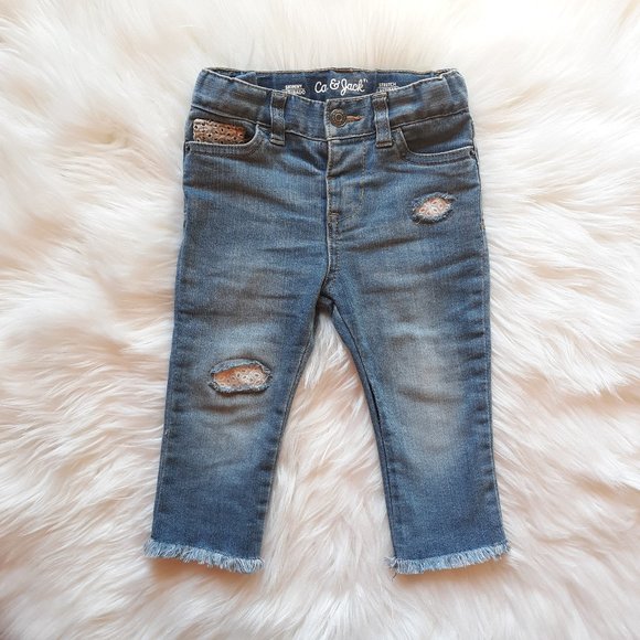 Cat & Jack Other - Baby Girl Cat & Jack Cropped Jeans